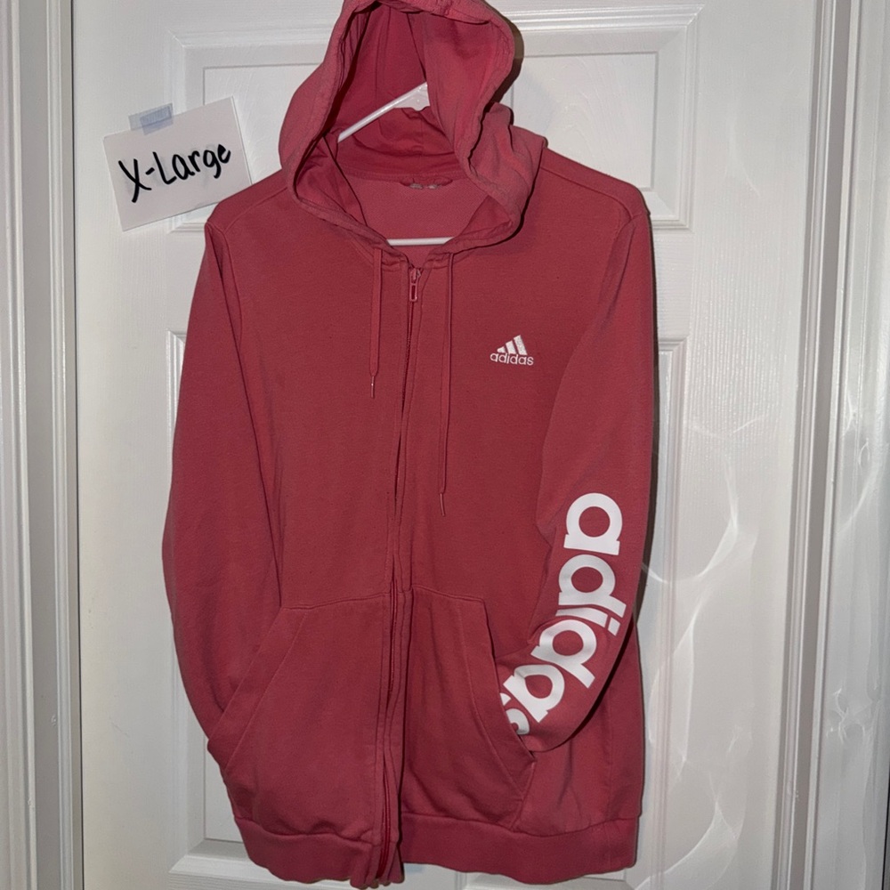 Adidas Rose Zip-Up Hoodie
